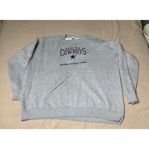 Vintage 90s Lee Sport Dallas Cowboys Sweatshirt 2XL Pullover Embroidered NFL
